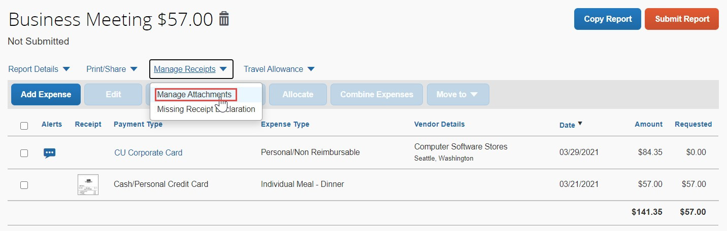 how-do-i-reconcile-personal-or-non-reimbursable-transactions-in-concur